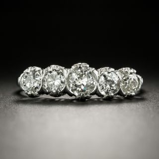 Estate Five-Stone Diamond Ring - 2
