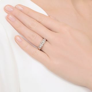 Estate Five-Stone Princess-Cut Diamond Band