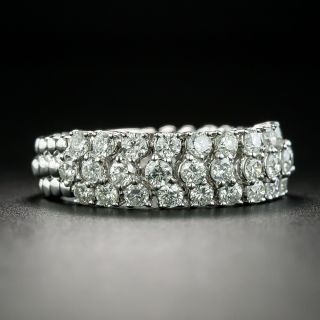 Estate Flexible Diamond Band Ring - Size 6 1/4