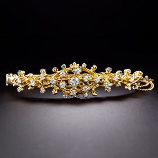 Estate Free-Form Diamond Bangle - 1