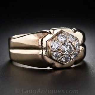 Estate Gent's Diamond Ring