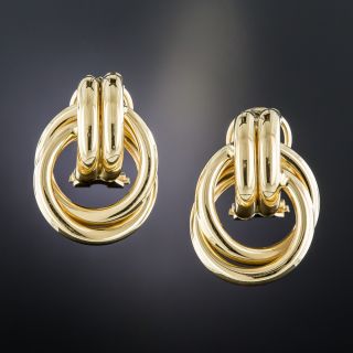 Estate Gold Earrings