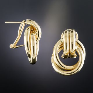 Estate Gold Earrings