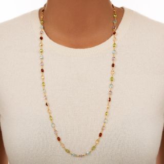 Estate Multi-Gem Necklace