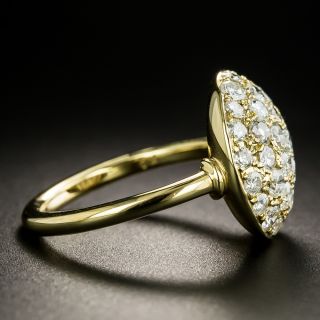 Estate Pave Diamond Dome Ring