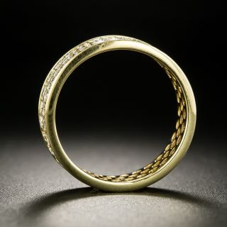 Estate Pavé Diamond Eternity Band - Size 7