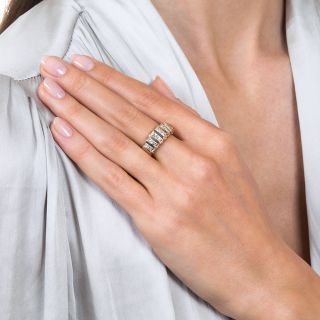 Estate Princess-Cut Diamond Band Ring - 2.50 Carats