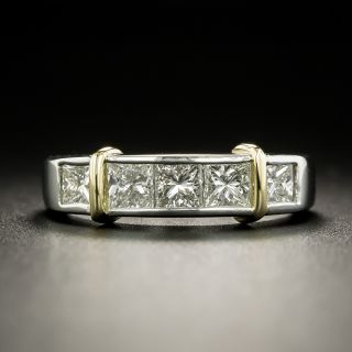 Estate  Princess-Cut Diamond Band - 3