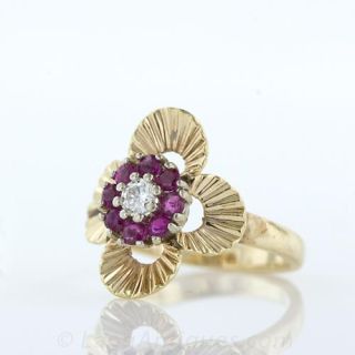 Estate Ruby Ring