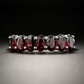 Estate Seven-Stone Garnet Ring - 2
