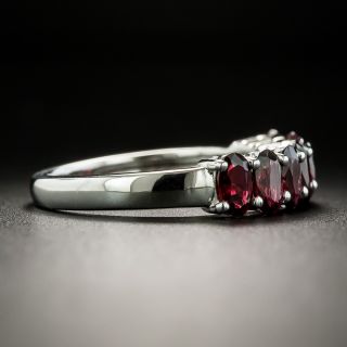 Estate Seven-Stone Garnet Ring