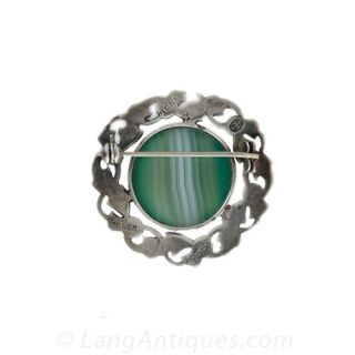 Estate Silver Scottish Pin