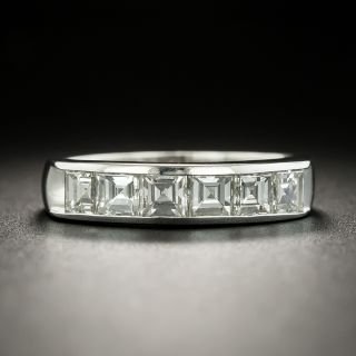 Estate Six-Stone Square-Cut Diamond Band - 2