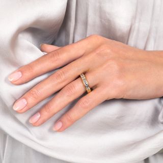 Estate Square-Cut Diamond Band