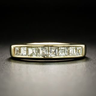 Estate Square-Cut Diamond Band - 2