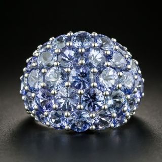 Estate Tanzanite Dome Ring  - 1