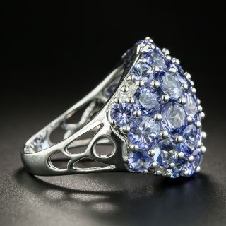 Estate Tanzanite Dome Ring - Size 6 1/2