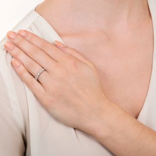 Estate Ten Diamond Wedding Band