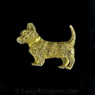 Corgi Brooch Main View 1