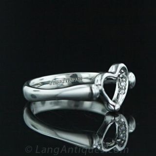 Estate Tiffany & Co. Elsa Peretti Heart Ring