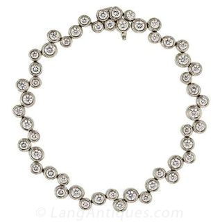 Estate Tiffany Diamond Bracelet