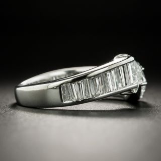 Estate Trillion-Cut Diamond Bypass Ring