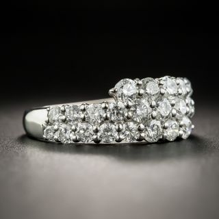 Estate Trlple-Row Diamond Band Ring