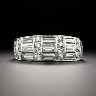 Estate Wide Diamond Band  - 3