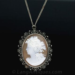 Etruscan Inspired Shell Cameo Main View