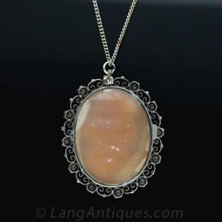 Etruscan Inspired Shell Cameo