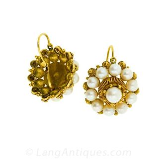 Etruscan Style Cannetille Earrings
