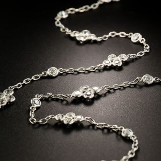 European-Cut Diamonds by the Yard Necklace - 4