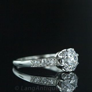Exceptional D-Color 1.65 Carat Diamond Engagement Ring