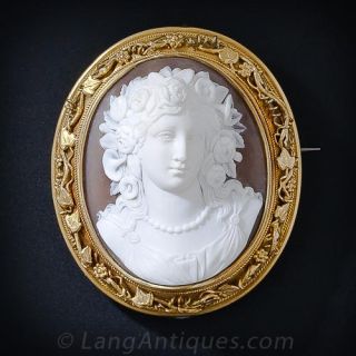 Exceptional Shell Cameo