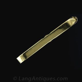 Fancy Diamond Set Tie Bar