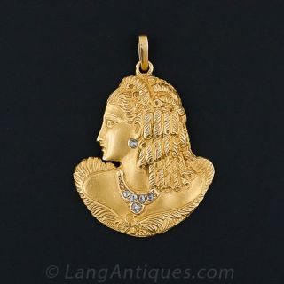 Fancy Lady  Pendant or Charm