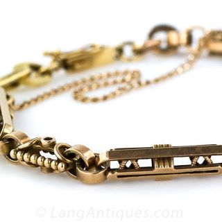 Fancy Victorian Link Bracelet