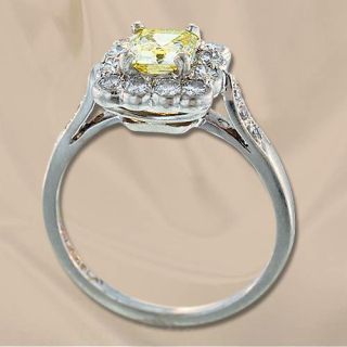 Fancy Yellow Diamond Ring