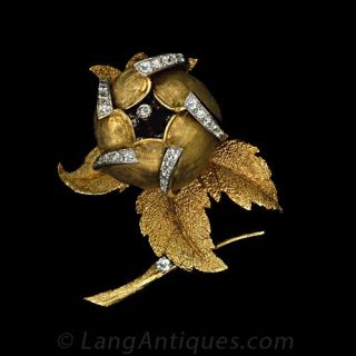 Fifties Fantasy Flower Brooch