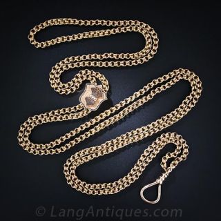 Five Feet Long Victorian Slide Necklace
