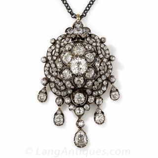 Victorian Diamond Pendant