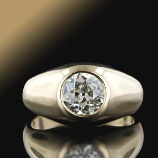 Estate Diamond Ring Unisex
