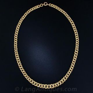 French 18K Antique Necklace