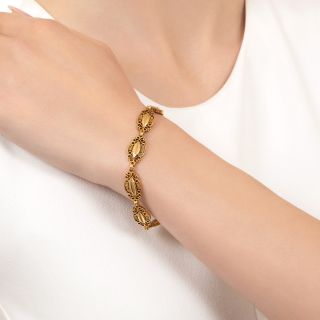French Antique 18K Bracelet, c.1837-1848