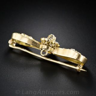 French Antique Diamond Pin