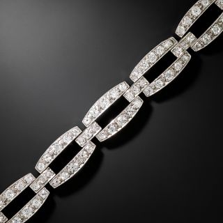 French Art Deco Diamond Bracelet - 3