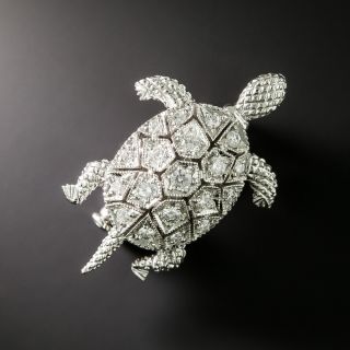 French Articulating Turtle Brooch by Boucheron - 2