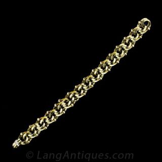 French Cartier 18 Karat Gold Bracelet