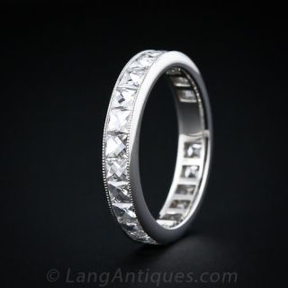 French-Cut Diamond Eternity Band, Size 6 - 2