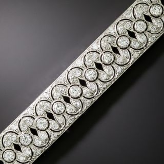 French Early 20th Century Diamond Bracelet - 1